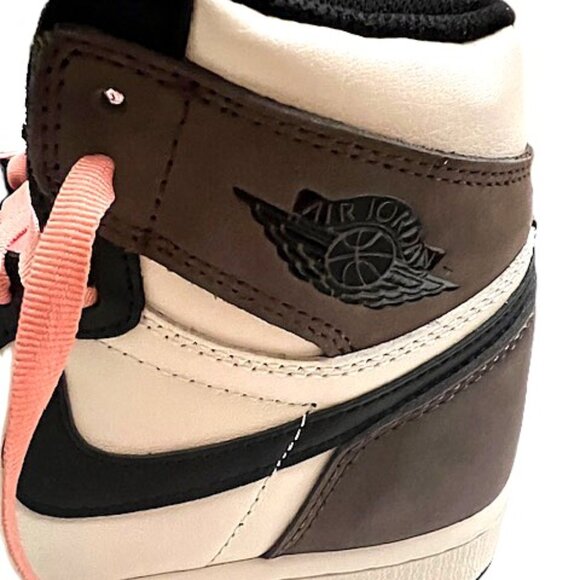 Women's US Size 7.5 - New - Jordan 1 Retro OG High Dark Mocha - Picture 4 of 9